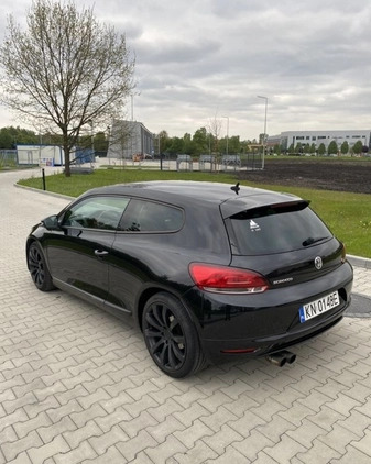 Volkswagen Scirocco cena 24500 przebieg: 234000, rok produkcji 2008 z Kraków małe 121